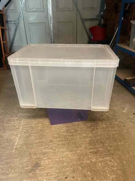 Photo of free 4 large plastic boxes (Orpington BR5) #2