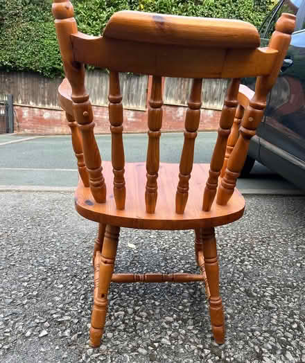 Photo of free Pine carver chair (Bidston CH43) #3