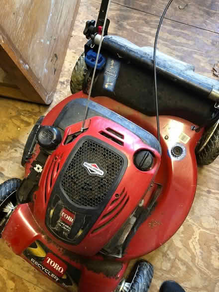 Photo of free gas lawnmower for repair or parts (Acushnet, MA near Rte. 105) #2
