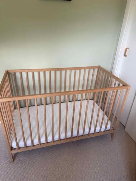 Photo of free IKEA cot (Thakeham, West Sussex) #1