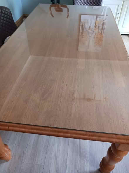 Photo of free Dining table / Glass protecter (Kilnamanagh) #1