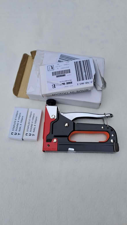 Photo of free Staple gun with staples (Sherrard's Green WR14) #1
