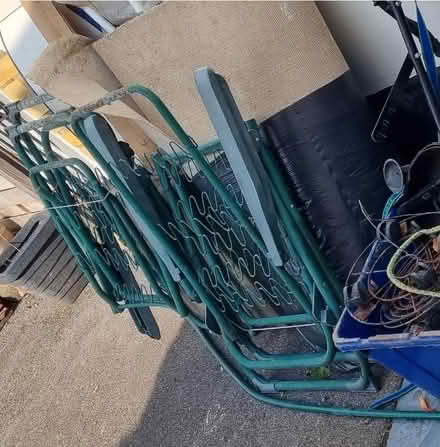 Photo of free 2 x reclining sun lounger frames (North Weald CM16) #1