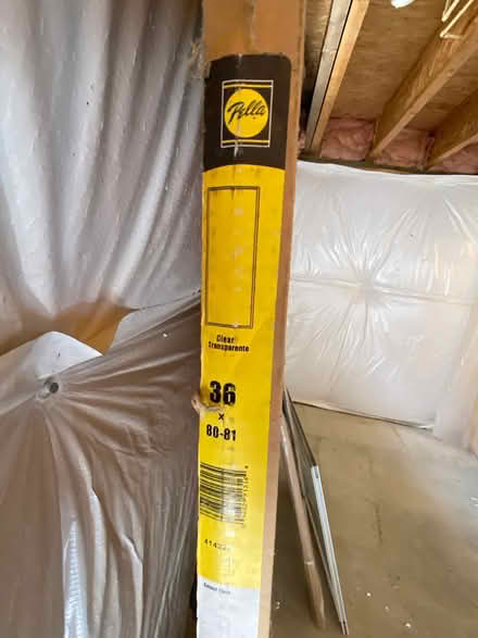 Photo of free 2 glass storm doors (East Centreville) #1