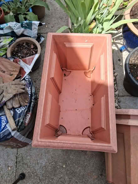 Photo of free 7 plastic troughs/planters (Bradlaugh Fields NN3) #2