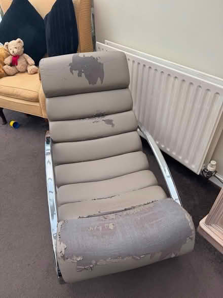 Photo of free faux leather chair (Shirley B90) #2
