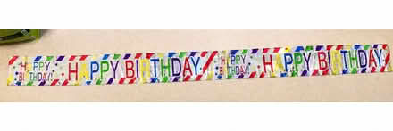Photo of free Happy birthday Banner (Bramhall SK7) #1
