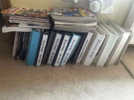 Photo of free USA Woodworking Magazines & Books, Too Good to Dump (Great Shefford RG17) #3