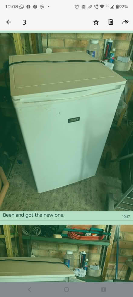 Photo of free Zanussi under counter fridge (Pin Green SG1) #1