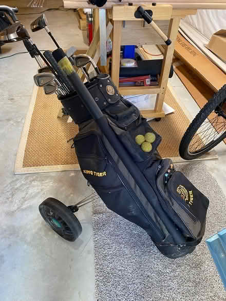 Photo of free Golf clubs & bag/cart (East Centreville) #1