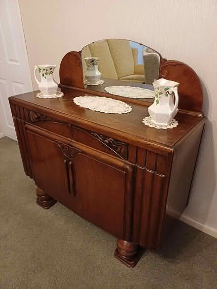 Photo of free 1950 wood sideboard (S61 3BY) #1