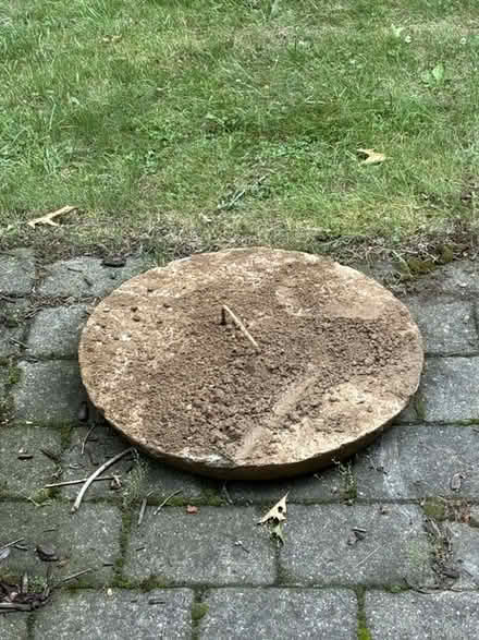 Photo of free Concrete Septic Tank Cover (Brighton, Michigan) #1