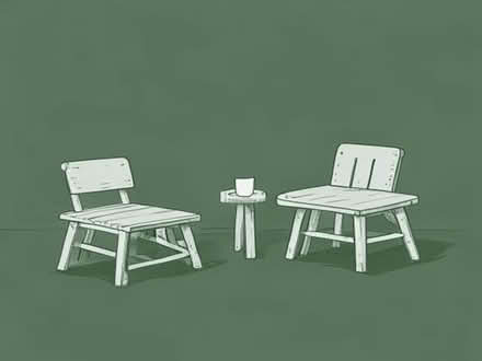 Photo of Wooden indoor or outdoor tables and chairs (Frodsham WA6) #1