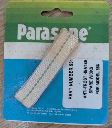 Photo of free Heater Wicks - Parsene & Valor (Roade NN7) #1