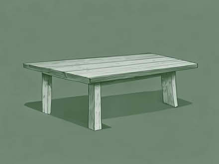 Photo of free dark wood folding table (Bat and Ball TN14) #1