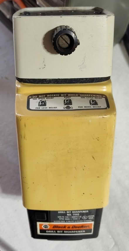 Photo of free Black & Decker Drill Bit Sharpener (Saugus) #2