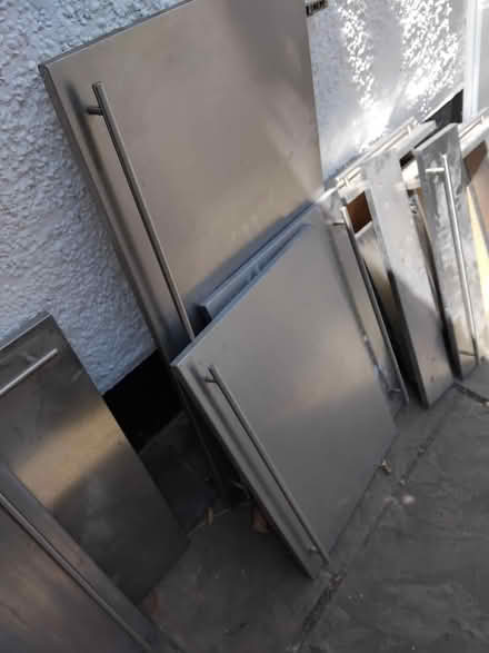 Photo of free Kitchen units stainless steel (Leigh on Sea) #1