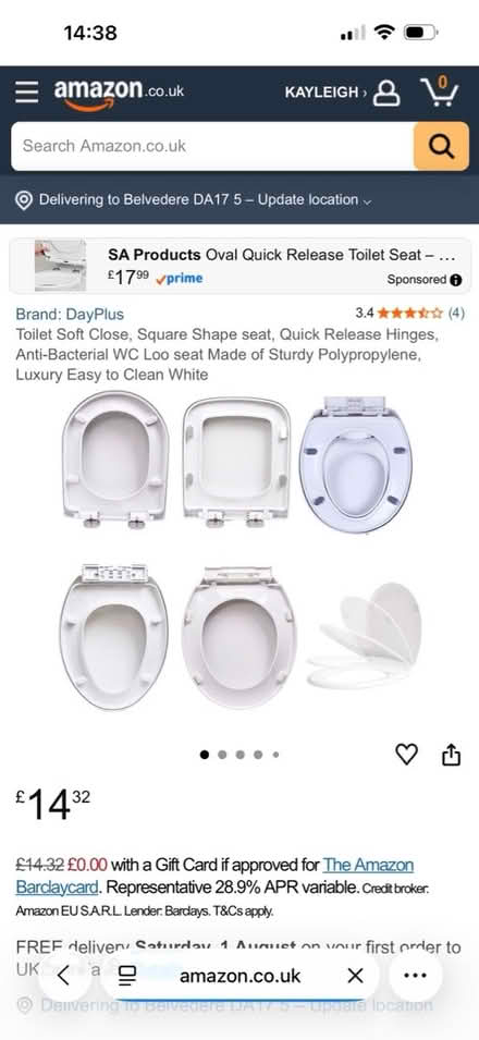 Photo of Toilet seat (Ig11eu IG1) #1
