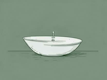 Photo of free wide enamel sink (Pensby CH61) #1