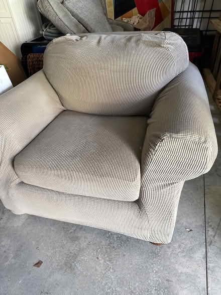 Photo of free King size mattress and headboard (South Haven. Huron Street.) #2
