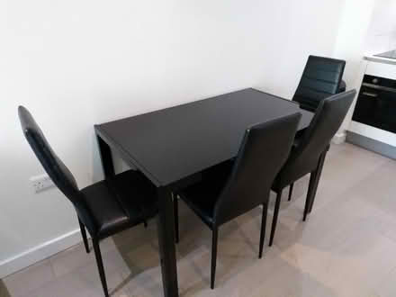 Photo of free Dining Table + 4 Chairs (South Lambeth SW8) #1