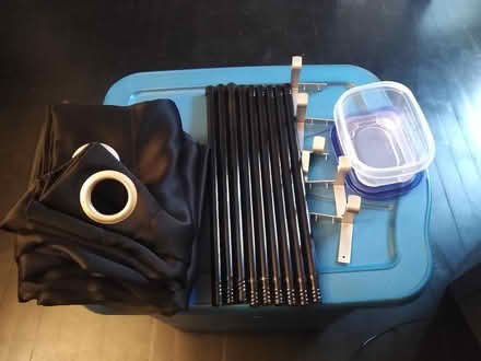 Photo of free Blackout curtains, rods, and mounts (Takoma, DC) #1