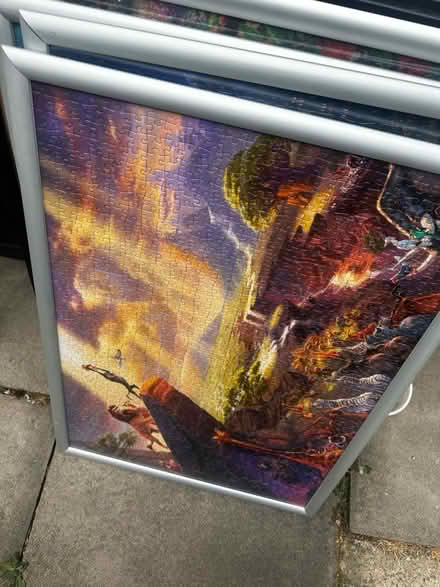 Photo of free Selection of framed puzzles (Milton OX14) #1