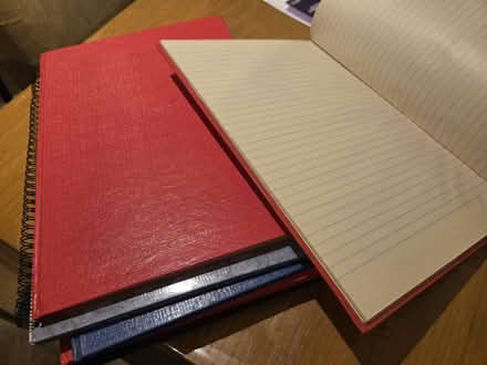 Photo of free Ruled A4 notebooks ×6 (South Croydon CR2) #1