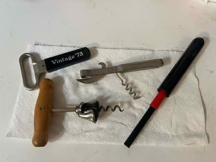 Photo of free Four vintage wine bottle openers (west san jose) #1