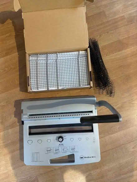 Photo of free Wire bind machine and spines (Woking) #1