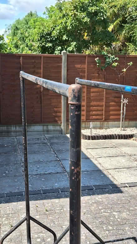 Photo of free 2x heavy duty 6ft clothes storage / display rails (Waterlooville PO8) #3