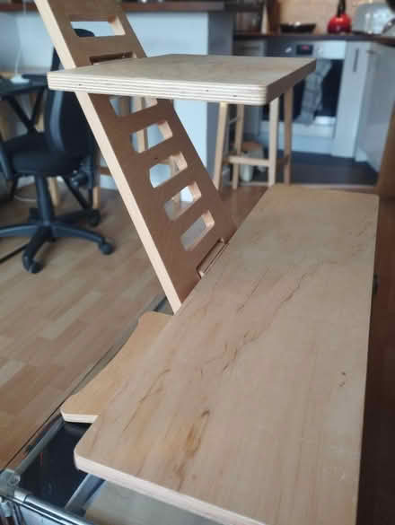 Photo of free Laptop stand in wood (Rathmines) #2