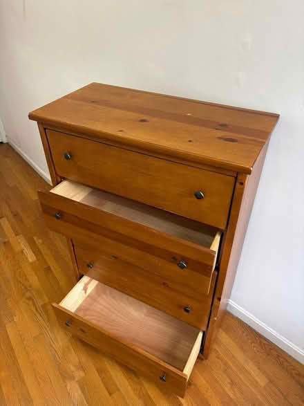 Photo of free Wood Dresser, Five Drawers (North End) #3