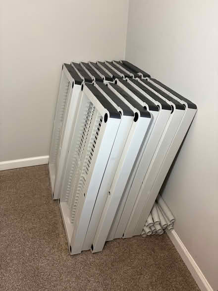 Photo of free Plastic shelving units (Cooper Landing Rd, Cherry Hill) #1