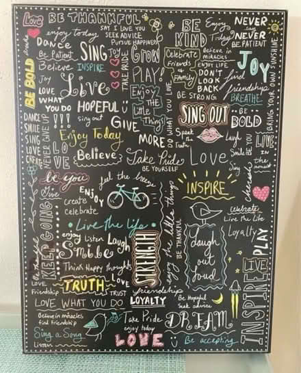 Photo of free Framed art with ideas to cheer up (SW) #1
