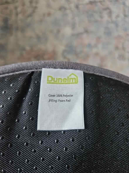 Photo of free Grey circular cushion (Chells SG2) #3