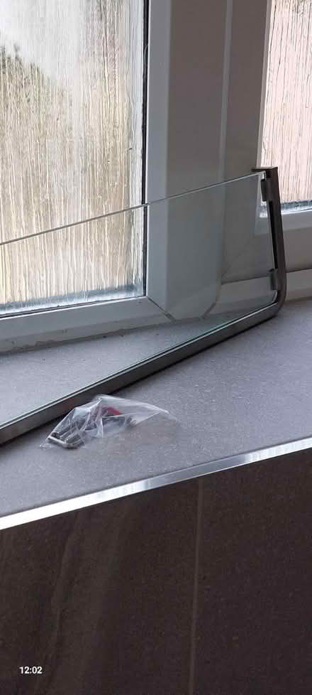 Photo of free Glass bathroom shelf (Horsham RH12) #2