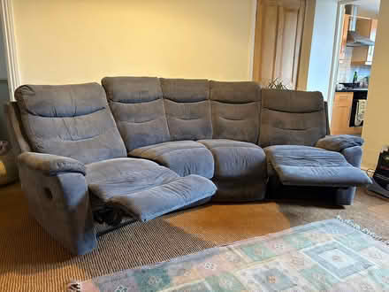 Photo of free Grey sofa (Warton LA5) #1