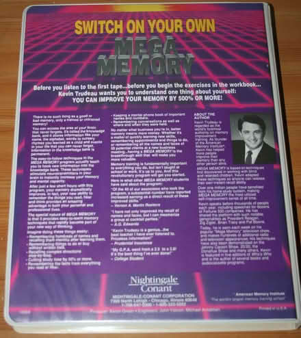 Photo of free Mega Memory complete course audio tapes + workbook (Barrow upon Soar LE12) #3