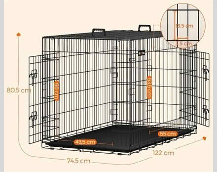 Photo of free Dog crate XL (Pencoed CF35) #1