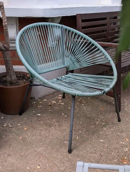 Photo of free Garden chair (Shepherds Bush W14) #1