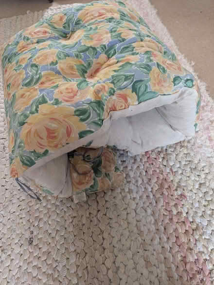 Photo of free Floral recliner cushion 6ft x 2ft nice and plump Camping? (Bingham NG13) #4