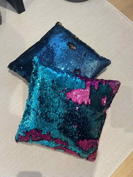 Photo of free Sequin cushions (Hoddesdon EN11) #1