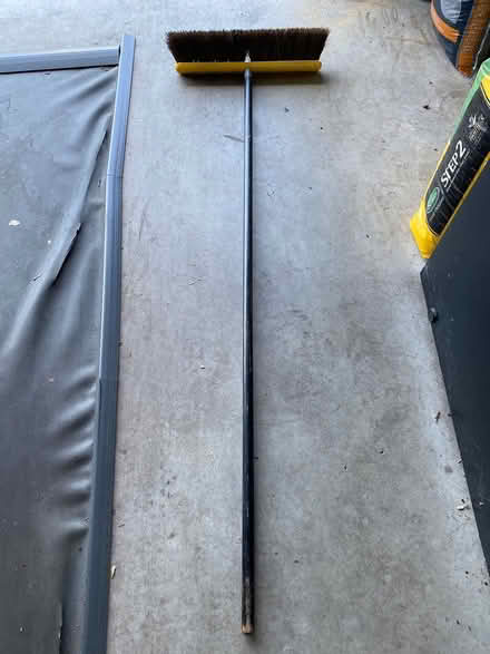 Photo of free Two plastic rakes & push broom (East Centreville) #2