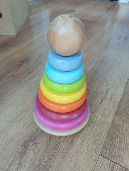 Photo of free Wooden stacking toy (Top Amersham HP6) #1