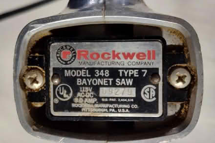 Photo of free Vintage Rockwell Bayonet (jig) saw (Saugus) #3