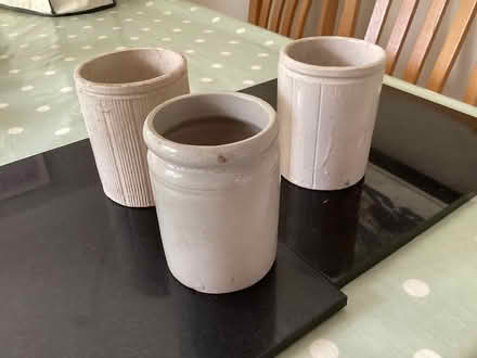 Photo of free 3 old stone jars (Bear Flat BA2) #1