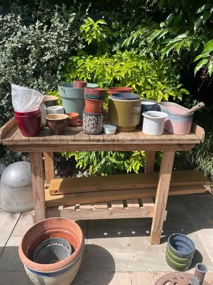 Photo of free Potting table (The Rowans Baldock) #1