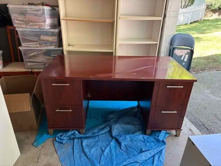 Photo of free Executive style desk (Arlington, MA) #2