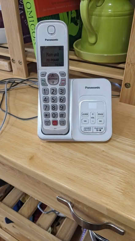 Photo of free Panasonic cordless phone (West End San Rafael) #1